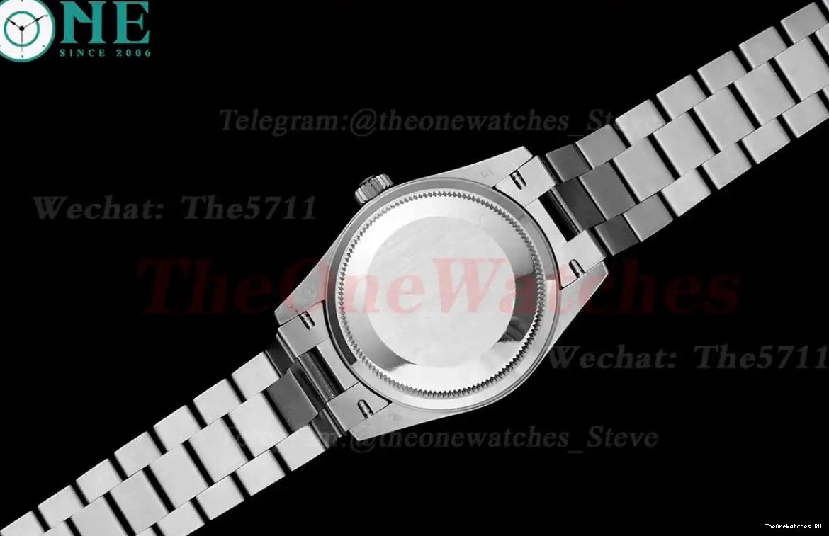 31mm Datejust President SS SS A2824 Flower Dia JDF Blue 0503
